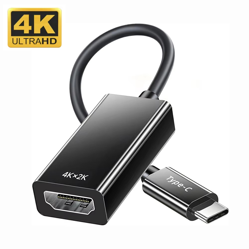 Hdmi Adapter Tablet - ประเภท C เป็น HDMI อะแดปเตอร์แปลงสายเคเบิลสำหรับแล็ปท็อปแท็บเล็ตทีวีแมคบุคโปร 4K