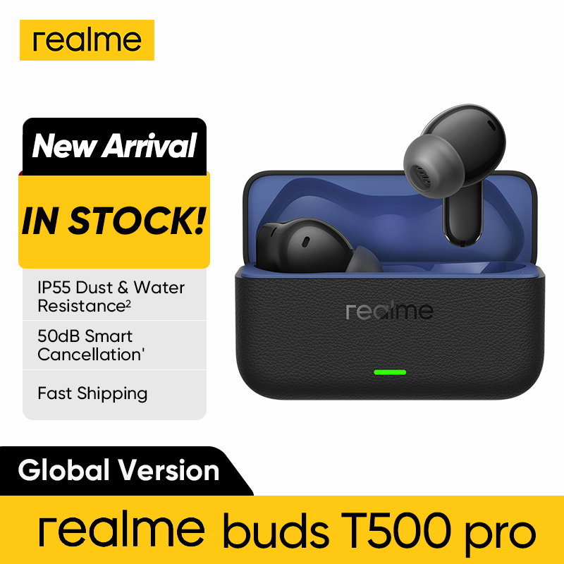 Realme Tablet Accessories - หูฟังไร้สาย realme buds T500 pro รุ่น