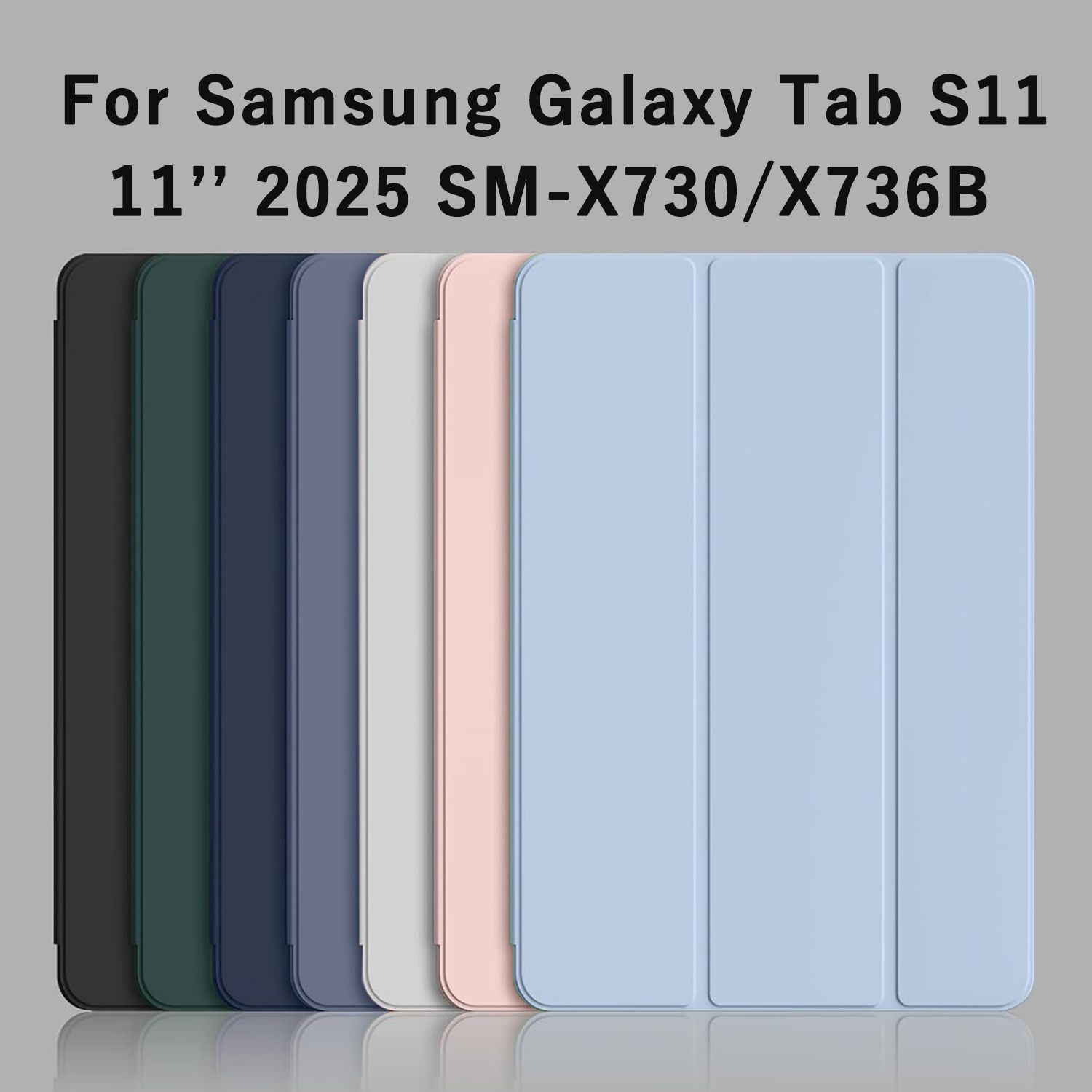 Samsung Tablet With Accessories - เคสแบบพับสามตอนสำหรับ Samsung Galaxy Tab S11 5G