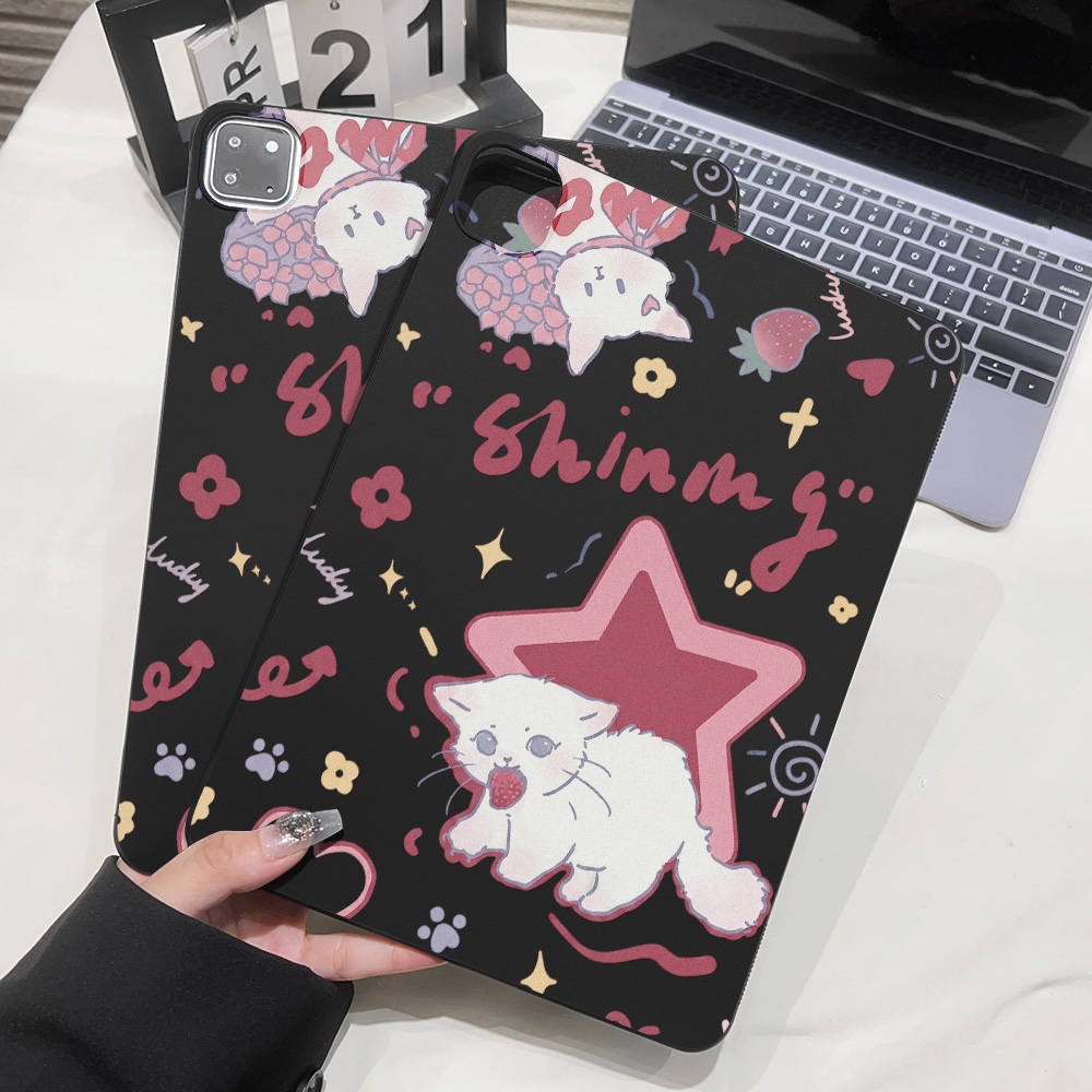 Cool Tablet Accessories - เคสทรงสี่เหลี่ยมผืนผ้าเคลือบสีสำหรับ Apple iPad Pro 9.7 10.5