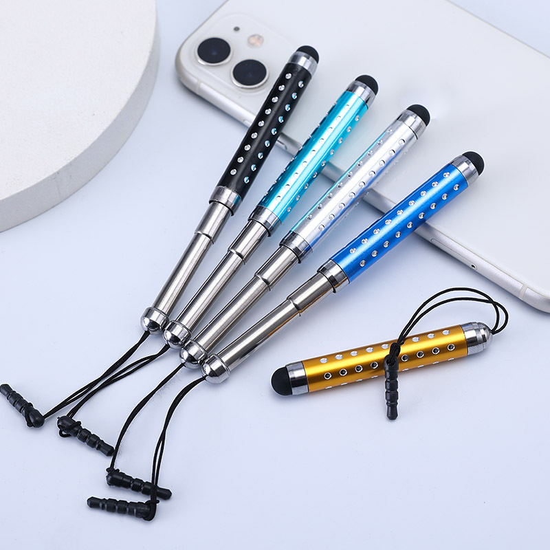 Iphone Tablet Accessories - ปากกาสไตลัสแบบมืออาชีพ อุปกรณ์เสริมหน้าจอสัมผัสโทรศัพท์มือถืออเนกประสงค์ ด้ามโลหะ แบบคาปาซิทีฟ ใช้ได้กับแท็บเล็ต ไอโฟน