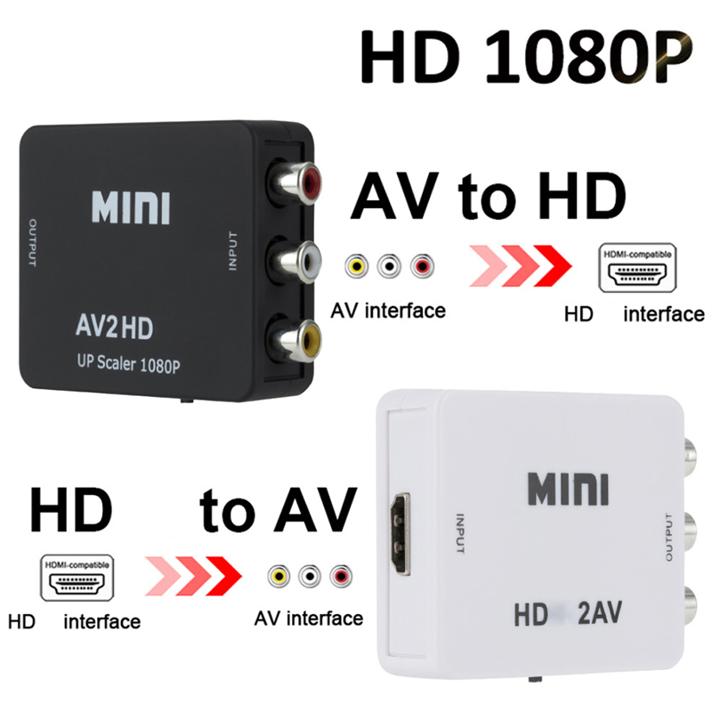 Hdmi Adapter Tablet - HDMI-เข้ากันได้กับตัวแปลง AV RCA HDTV2AV AV2HDTV 1080P