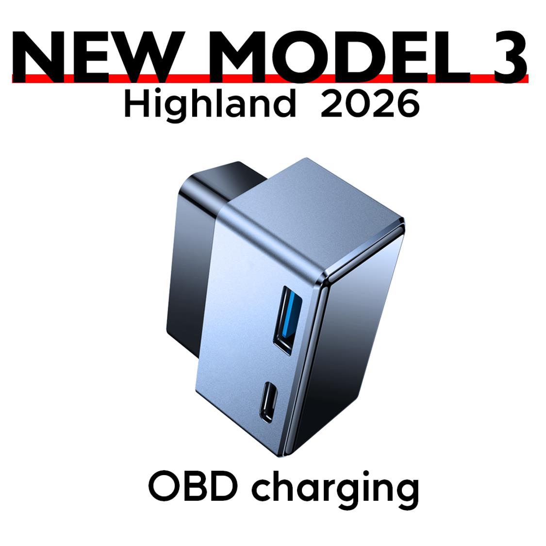 Usb Hub Type C - อะแดปเตอร์ชาร์จเร็ว OBD อลูมิเนียม พอร์ต USB Type-C