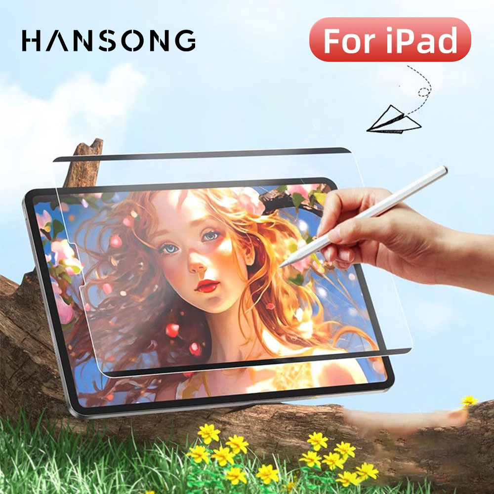 Paper Feel Screen Film - ฟิล์มกันรอยแบบแม่เหล็กสัมผัสเหมือนกระดาษ สำหรับ iPad Air 11 13