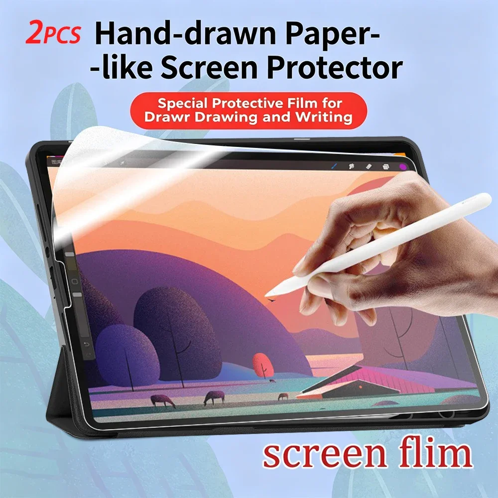 Paper Feel Screen Film - ฟิล์มกันรอยหน้าจอแบบกระดาษ 2 ชิ้น รุ่นที่ 10 A16