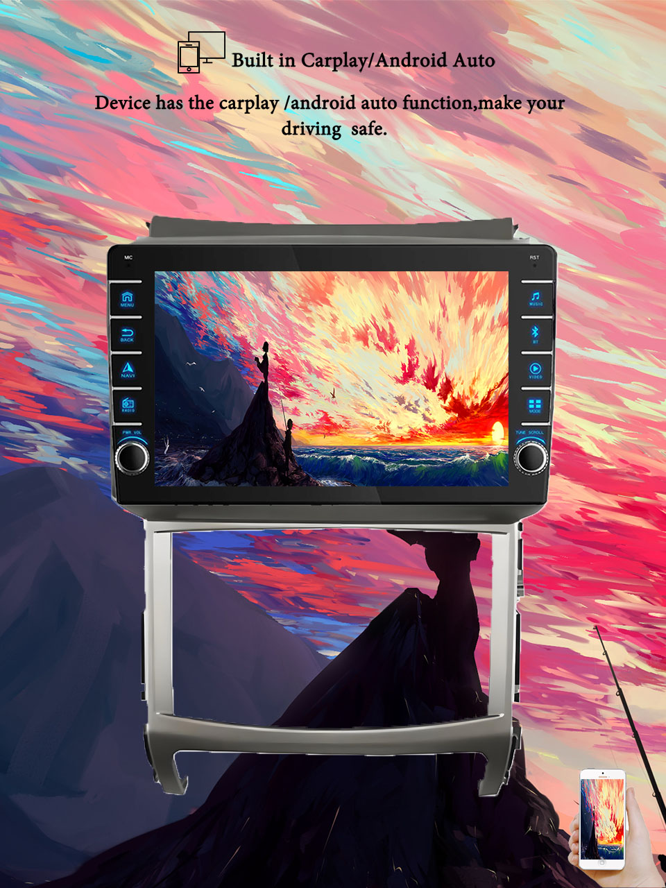 Tablet Danish Mobile & Accessories Faisalabad - 8G + 128G Android14 สําหรับ Hyundai