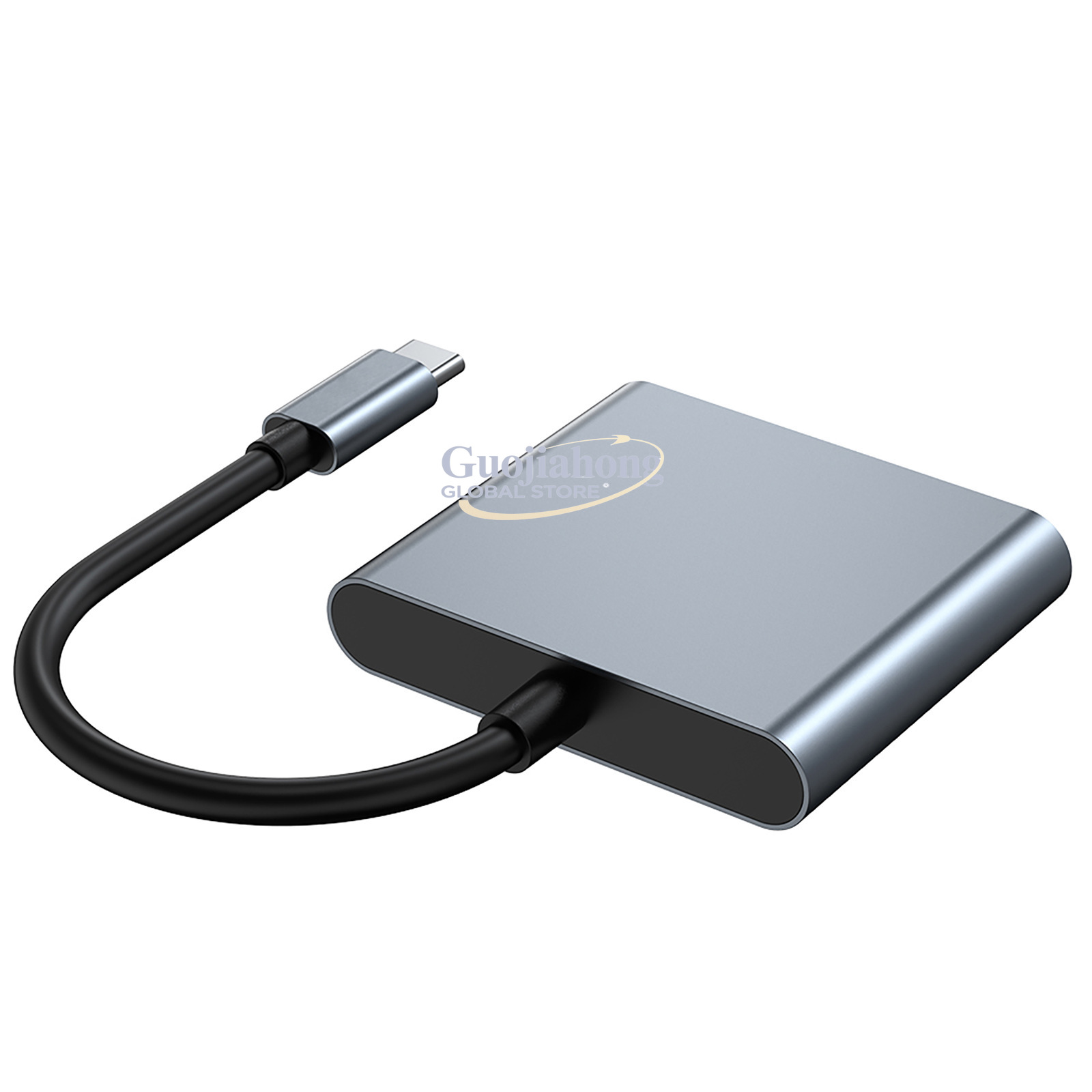 Usb Hub Type C - อะแดปเตอร์แปลง USB-C เป็น HD แบบสาม-in-หนึ่ง รองรับ
