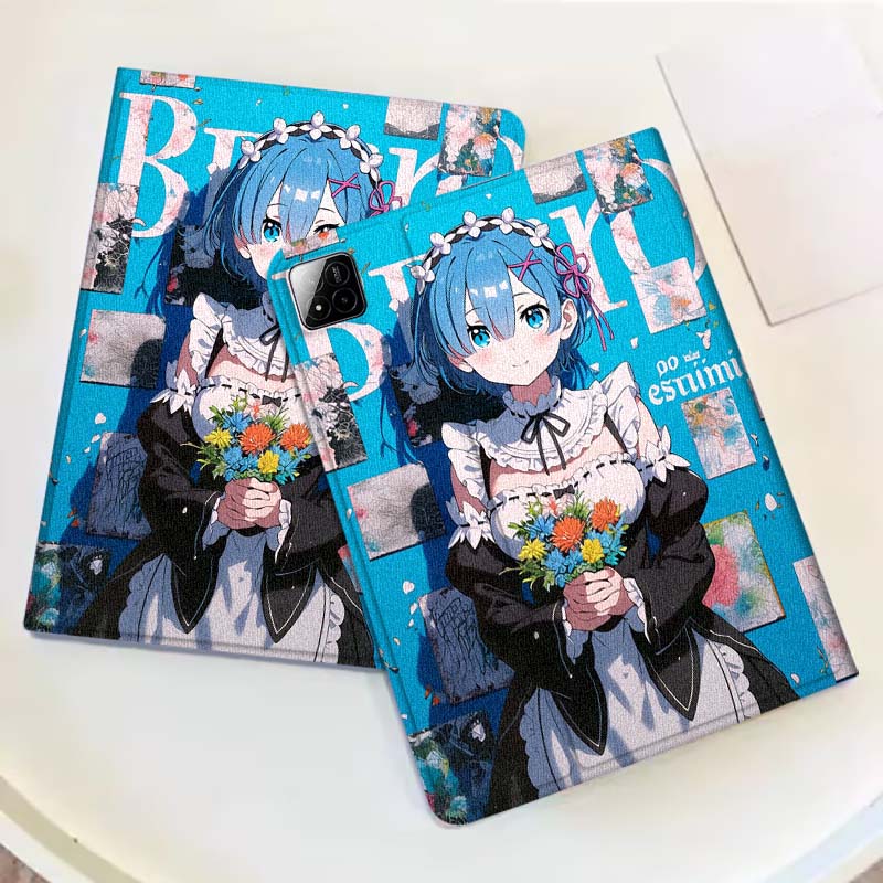 Cool Tablet Accessories - เคสแท็บเล็ตลายอนิเมะสวยงามสำหรับ Xiaomi Redmi Mi Pad 4