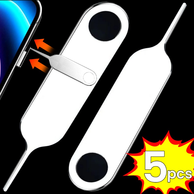 Iphone Tablet Accessories - 5 ชิ้นซิมการ์ดถาด Ejector Eject Pins เครื่องมือกําจัดกุญแจสําหรับ
