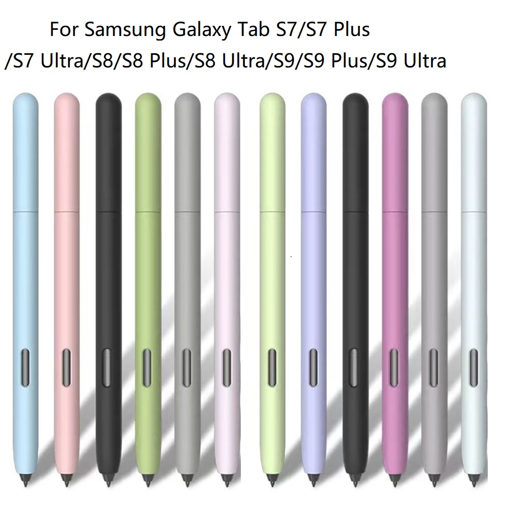 Samsung Tablet With Accessories - เคสแท็บเล็ตดินสอซิลิโคนกันลื่นเหมาะกับสรีระสำหรับ Samsung Galaxy Tab S7/S8/S9 PLUS