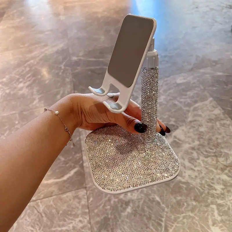 Bling เพชรที่วางโทรศัพท์ตั้งโต - Tablet Ipad Accessories บทวิจารณ์และราคา