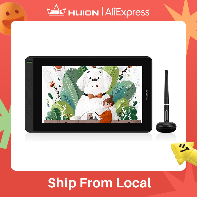 HUION Kamvas 12 จอภาพวาดขนาด 1 - Graphic Tablet Accessories บทวิจารณ์และราคา