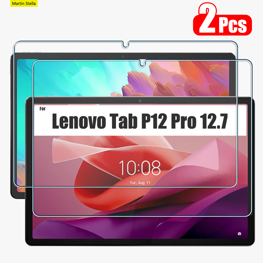 2Pcs กระจกนิรภัยป้องกันหน้าจอส - Lenovo Tablet P12 Accessories บทวิจารณ์และราคา