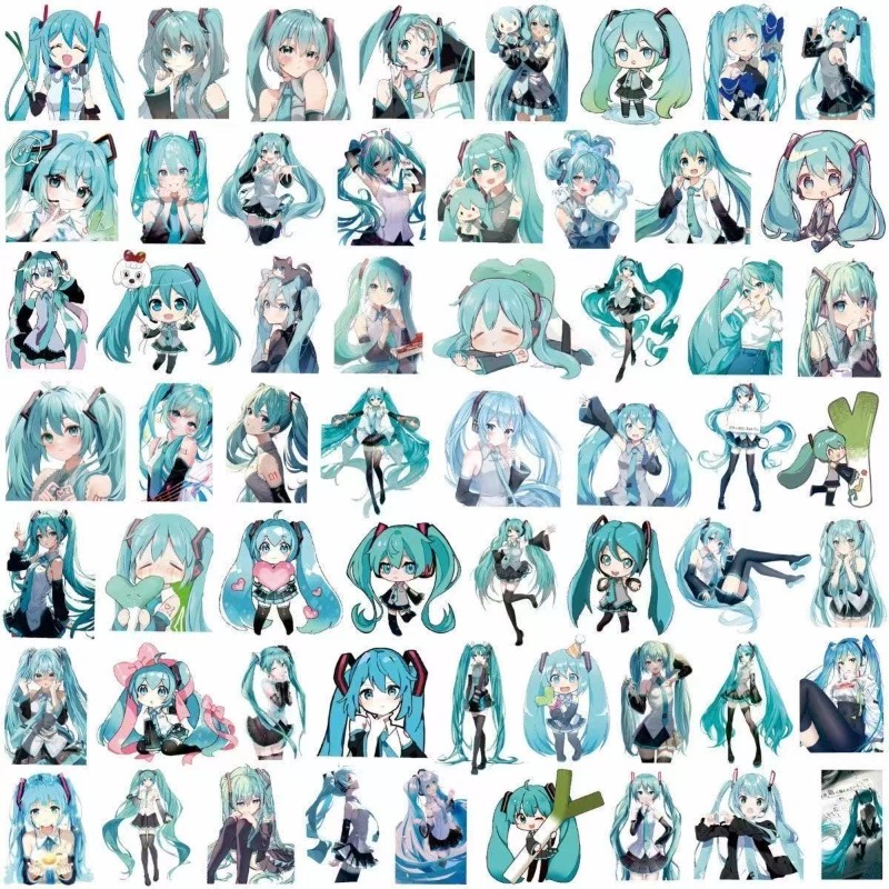 200 ชิ้น ฮัตสึเนะ มิกุ อะนิเมะ - Tablet Accessories Set บทวิจารณ์และราคา