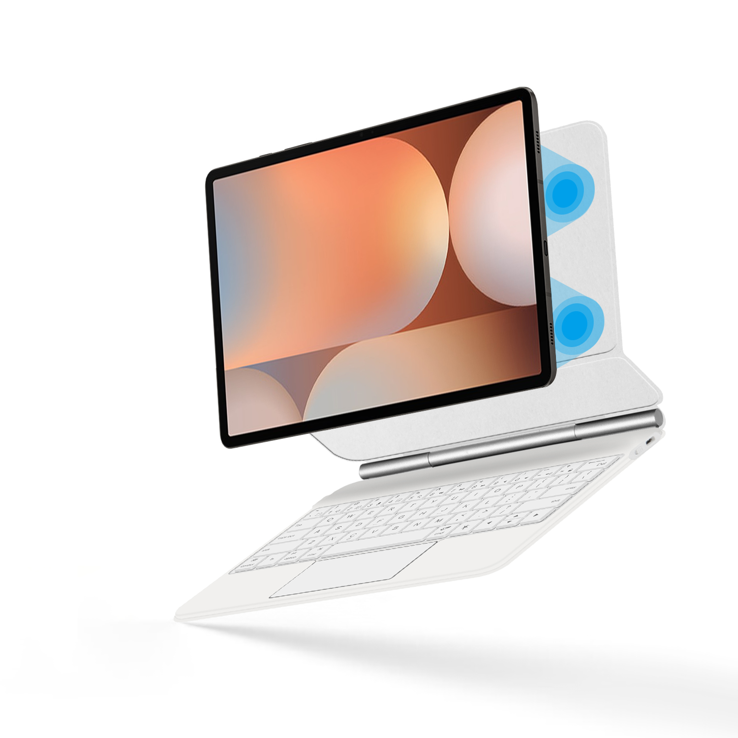 เมจิกคีย์บอร์ดสำหรับซัมซุงกาแล - Samsung Tablet With Accessories บทวิจารณ์และราคา