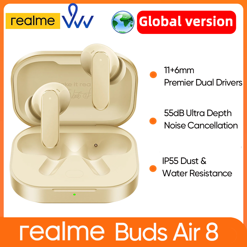 realme Buds Air 8 หูฟังไร้สาย  - Realme Tablet Accessories บทวิจารณ์และราคา