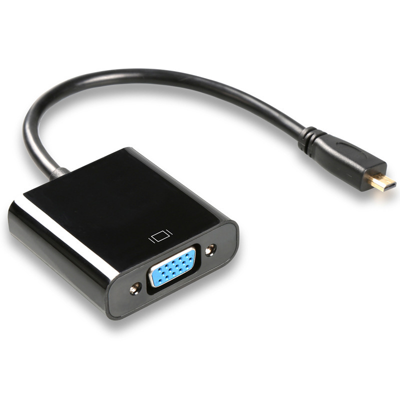 Micro HDMI to VGA Connector Mi - Hdmi Adapter Tablet บทวิจารณ์และราคา