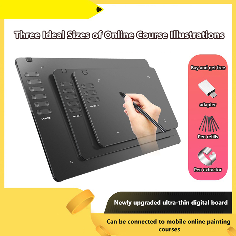 T1161/T906/ T605 แท็บเล็ตกราฟิ - Graphic Tablet Accessories บทวิจารณ์และราคา
