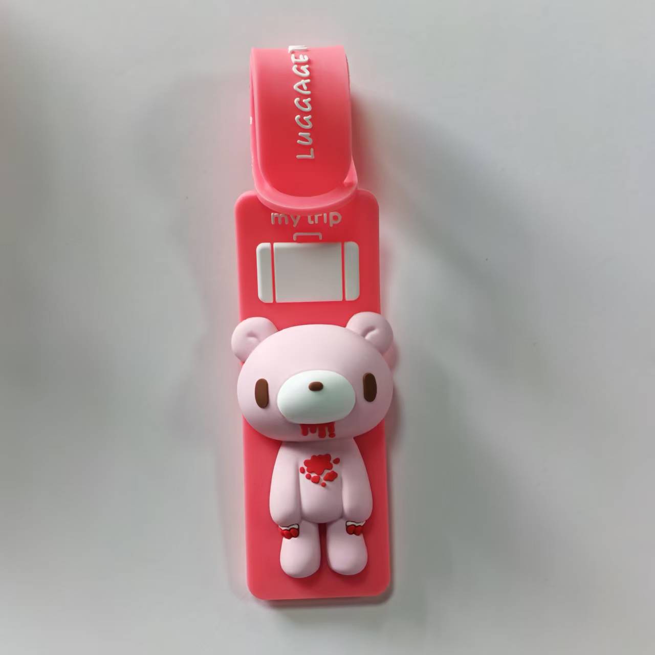 ป้ายแท็กกระเป๋าเดินทางซิลิโคนร - Tablet Cute Accessories บทวิจารณ์และราคา