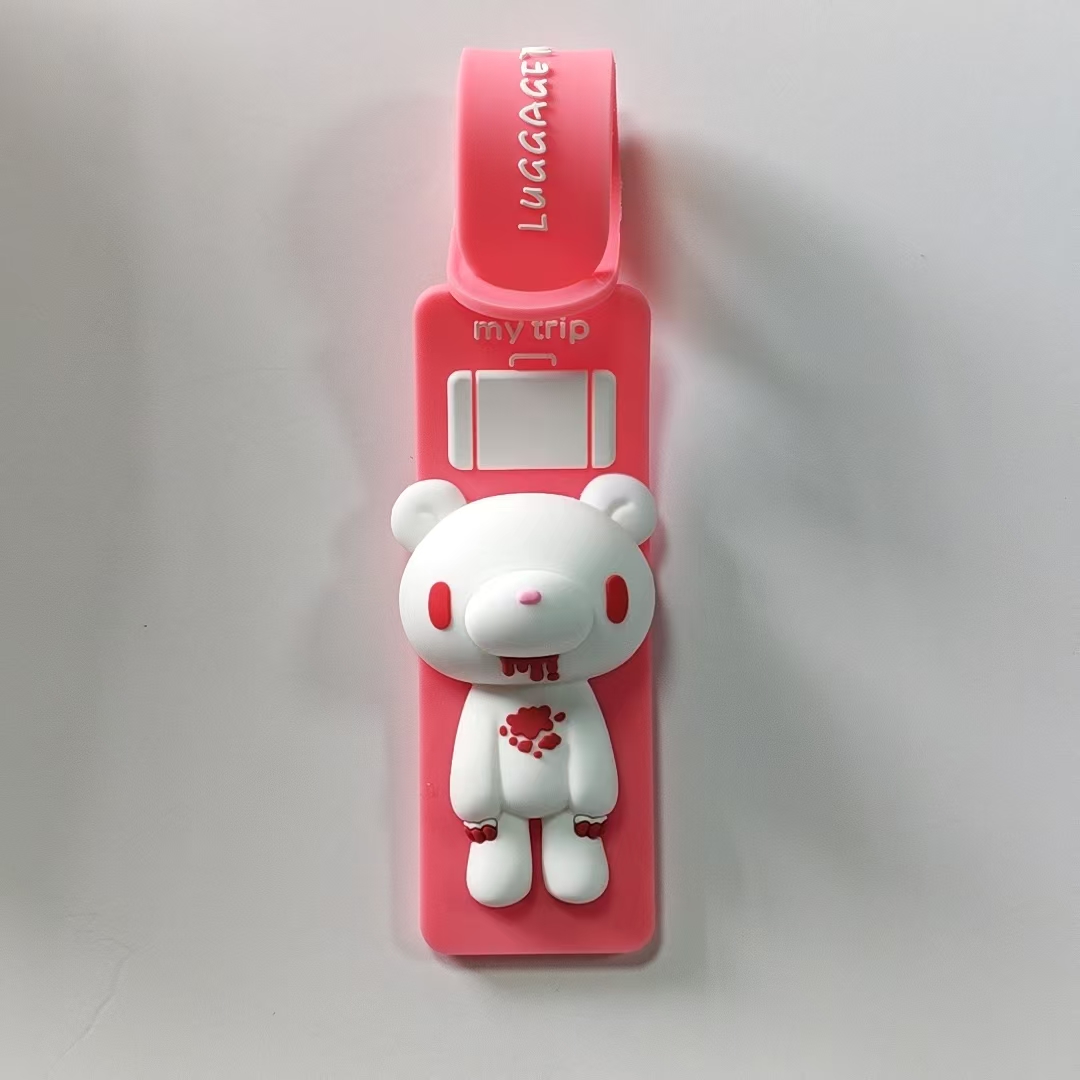 ป้ายแท็กกระเป๋าเดินทางซิลิโคนร - Tablet Cute Accessories บทวิจารณ์และราคา