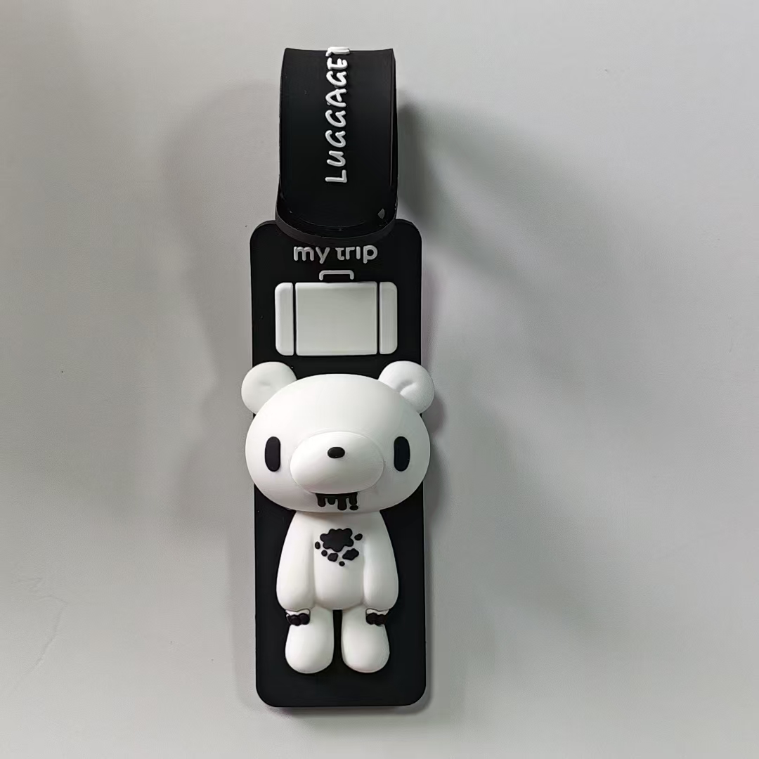 ป้ายแท็กกระเป๋าเดินทางซิลิโคนร - Tablet Cute Accessories บทวิจารณ์และราคา