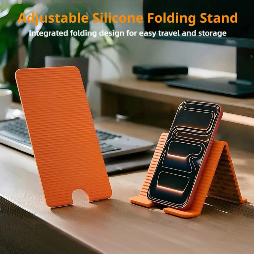 ที่วางโทรศัพท์ซิลิโคนแบบพับได้ - Tablet Ipad Accessories บทวิจารณ์และราคา