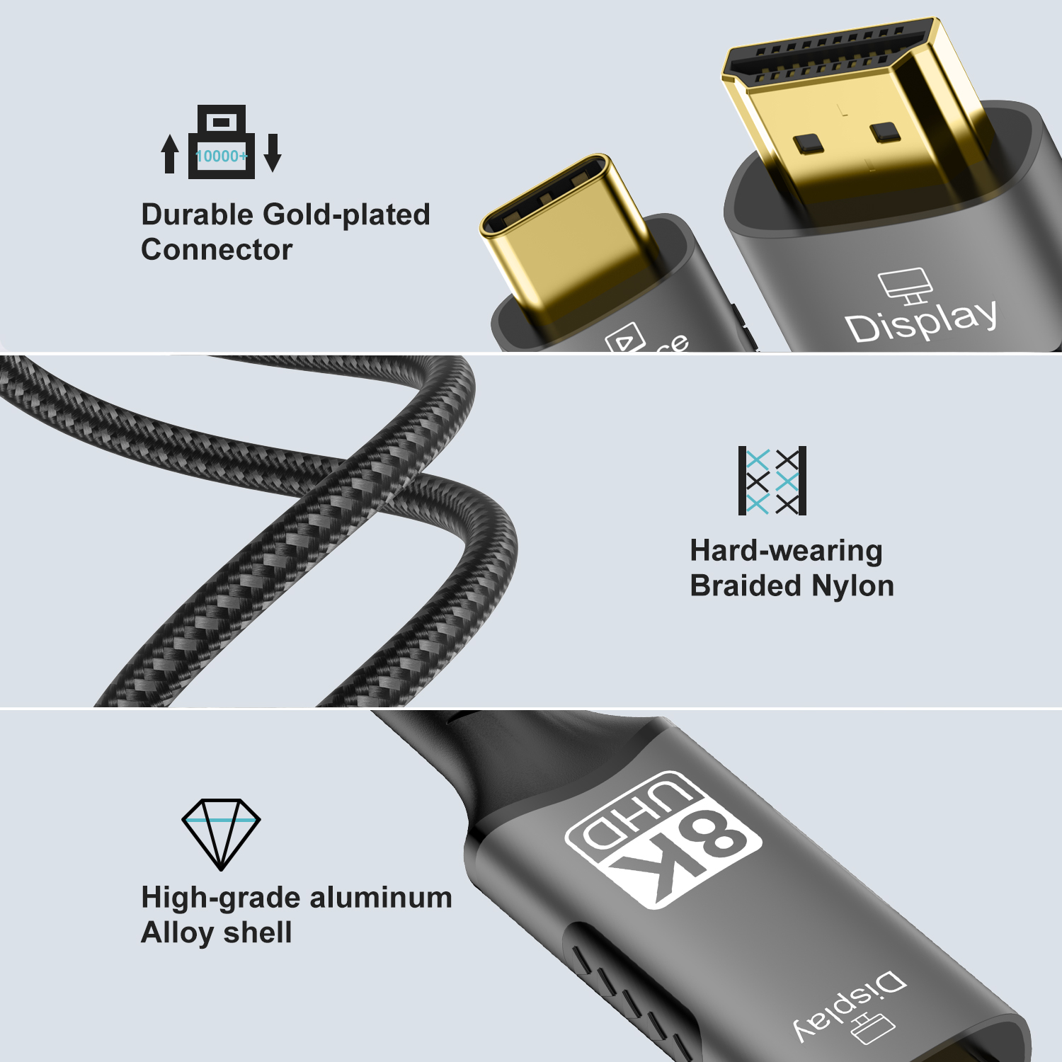 อะแดปเตอร์ USB C เป็น HDMI 8K@ - Hdmi Adapter Tablet บทวิจารณ์และราคา