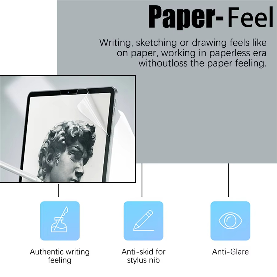 ฟิล์มกันรอยหน้าจอแบบกระดาษ สำห - Paper Feel Screen Film บทวิจารณ์และราคา