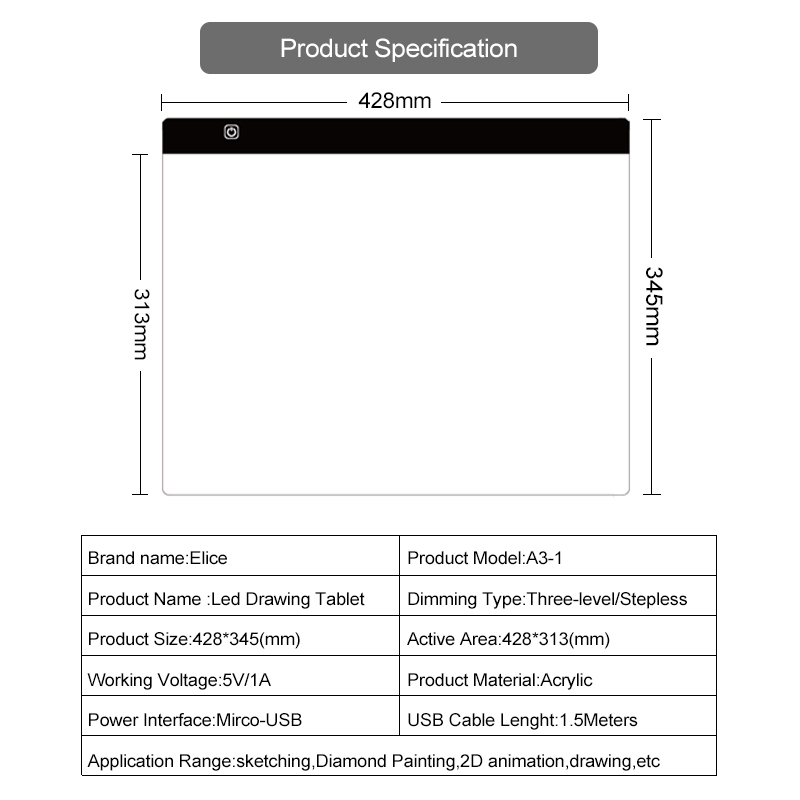 แผ่นไฟ LED สำหรับงานเพชรประดับ - Graphic Tablet Accessories บทวิจารณ์และราคา