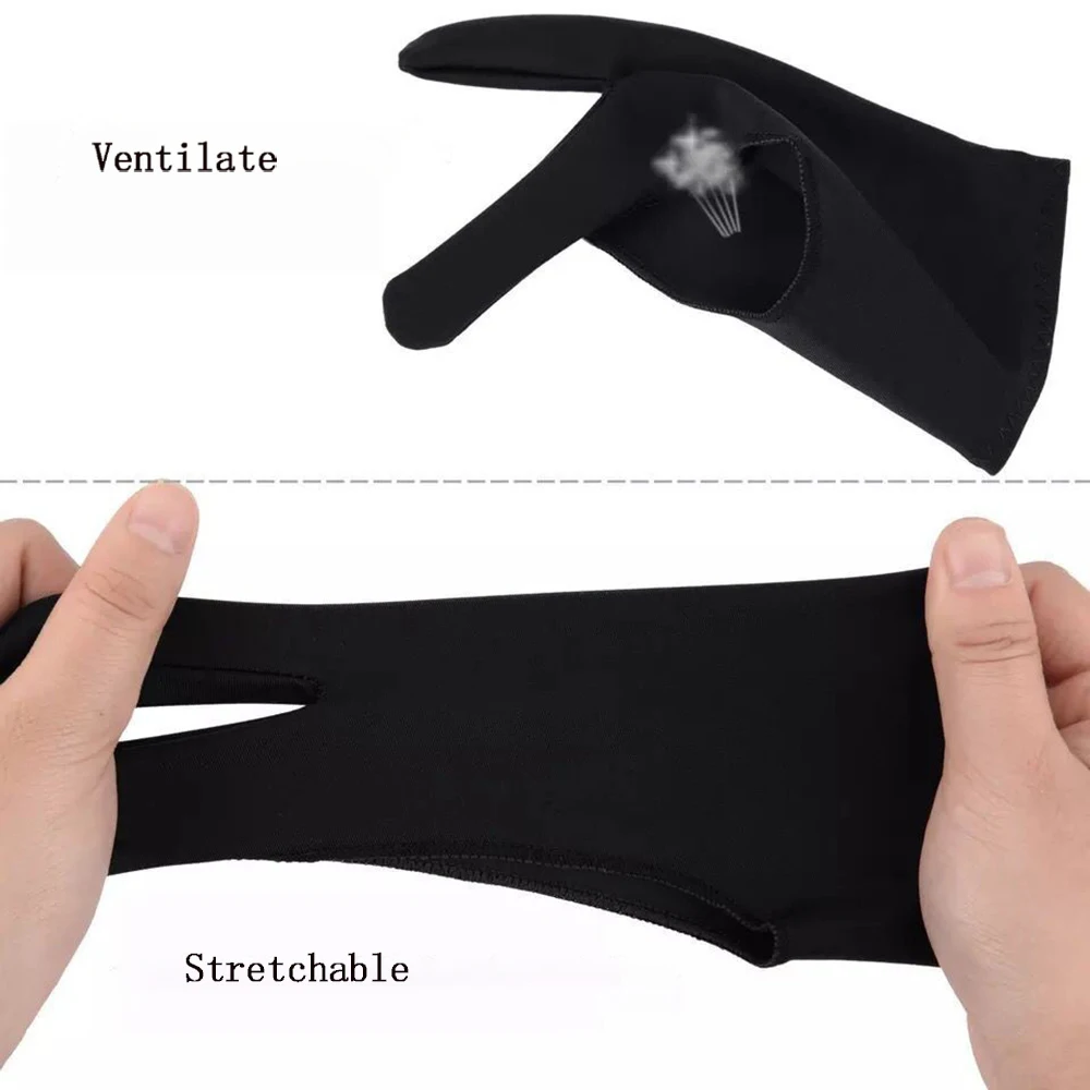 Anti-Touch ภาพวาดถุงมือแท็บเล็ - Graphic Tablet Accessories บทวิจารณ์และราคา