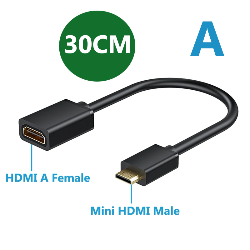 สายเคเบิล 4K Mini HDMI to HDMI - Hdmi Adapter Tablet บทวิจารณ์และราคา