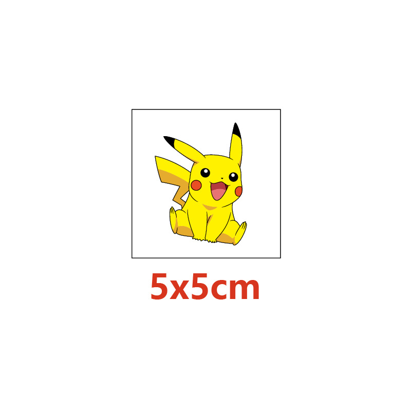 5*5 ซม.20pcs Pokemon Pikachu T - Tablet Cute Accessories บทวิจารณ์และราคา