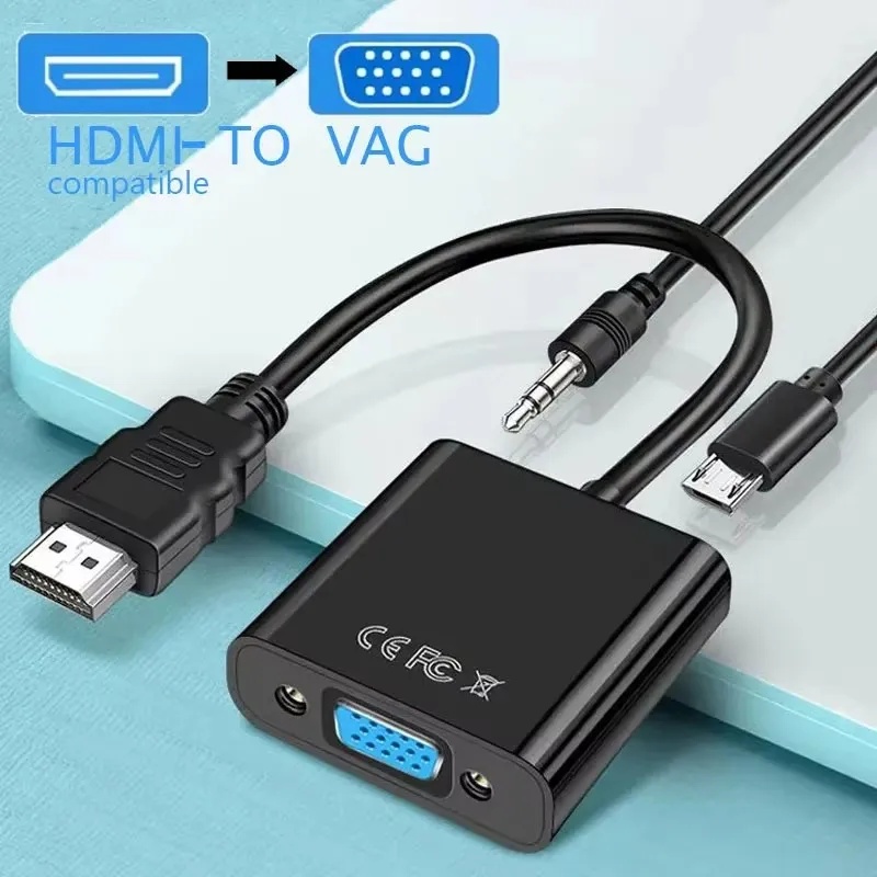 1-4 ชุด สายแปลง HDMI เป็น VGA  - Hdmi Adapter Tablet บทวิจารณ์และราคา