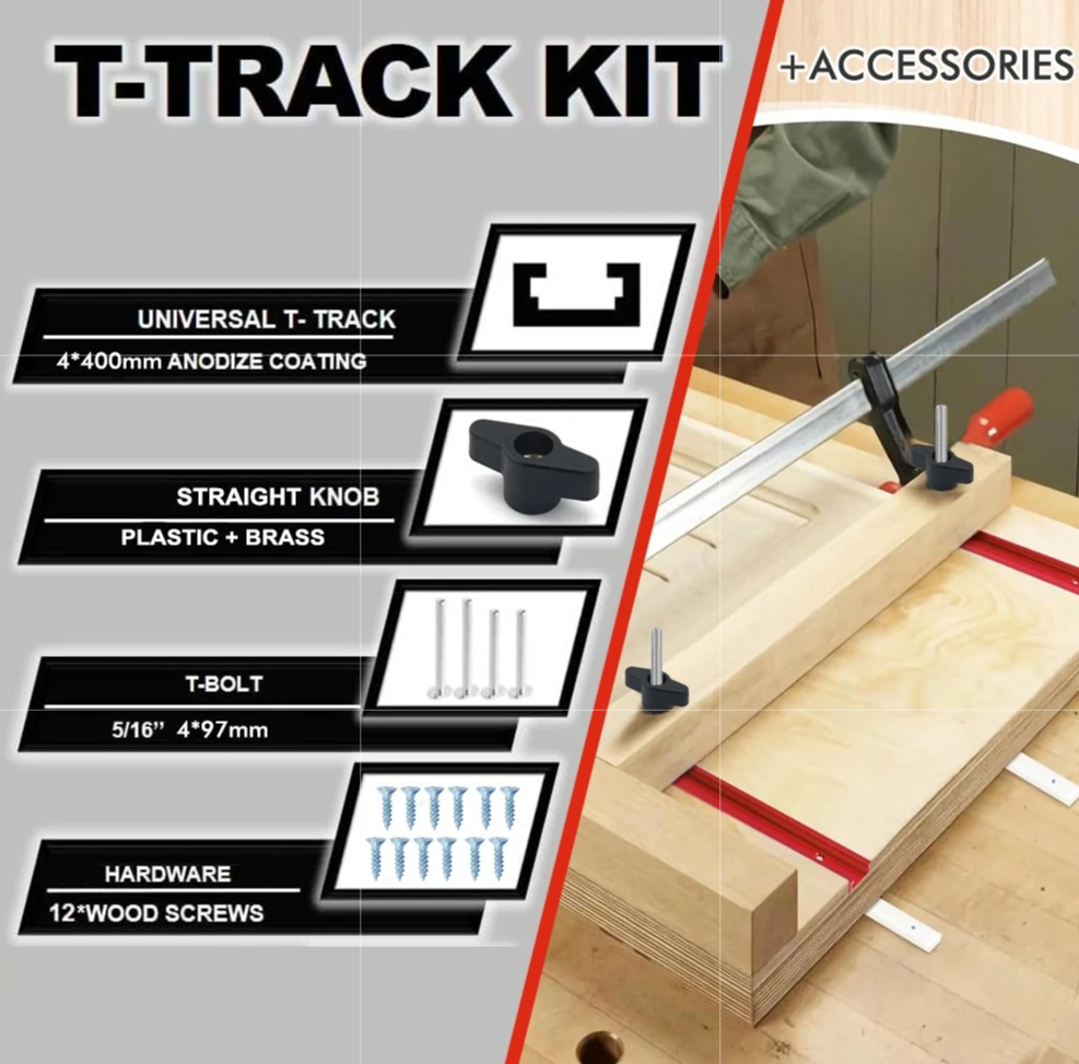 19 #   ชุดราง T สำหรับโต๊ะเราเ - Tablet Accessories Set บทวิจารณ์และราคา