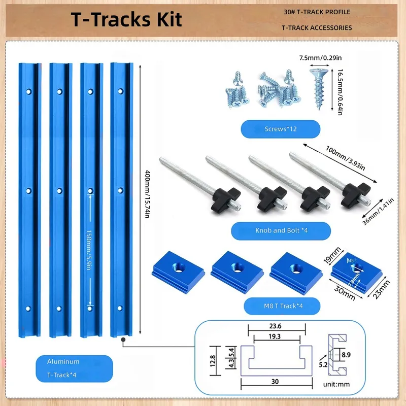 ชุดรางเลื่อน T30 T Slot สีแดง  - Tablet Accessories Set บทวิจารณ์และราคา