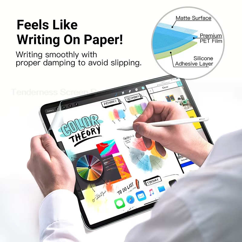 ฟิล์มกันรอยหน้าจอแบบสัมผัสเหมื - Paper Feel Screen Film บทวิจารณ์และราคา