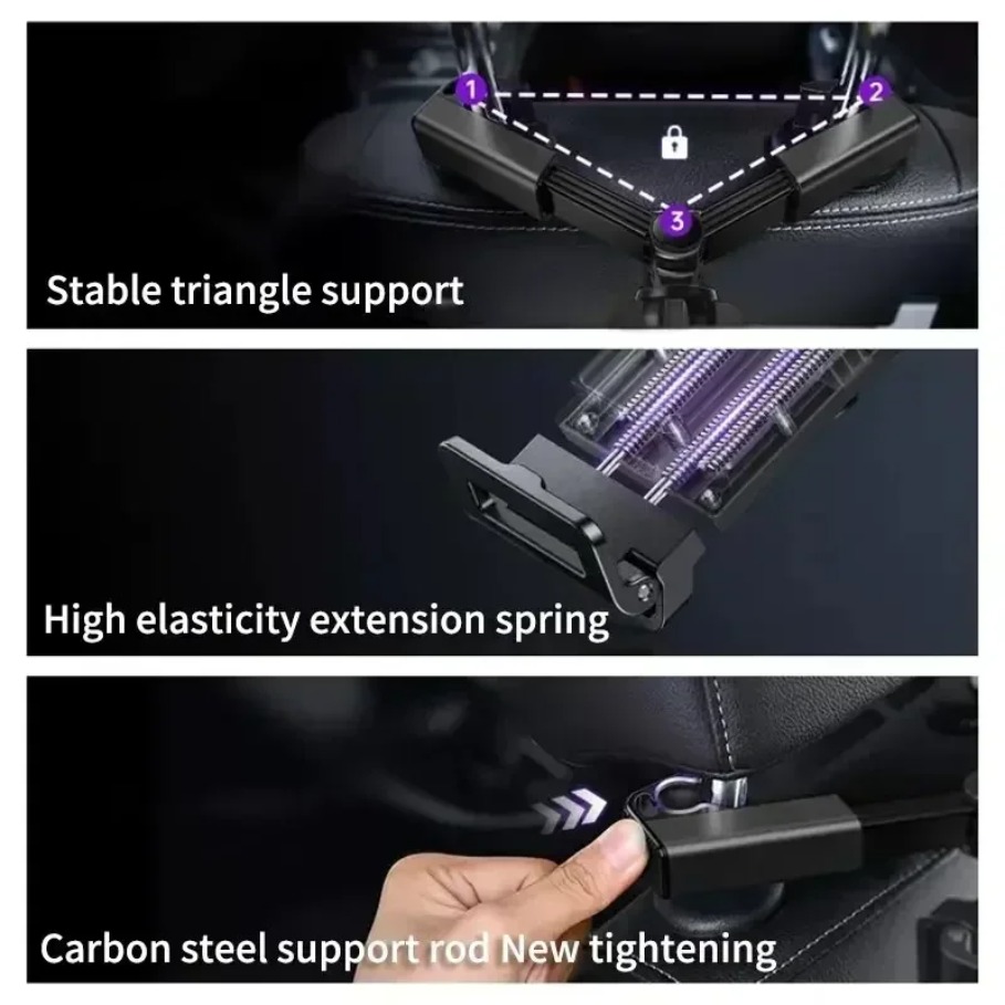 ที่วางแท็บเล็ตบนพนักพิงศีรษะใน - Fire Tablet Accessories บทวิจารณ์และราคา