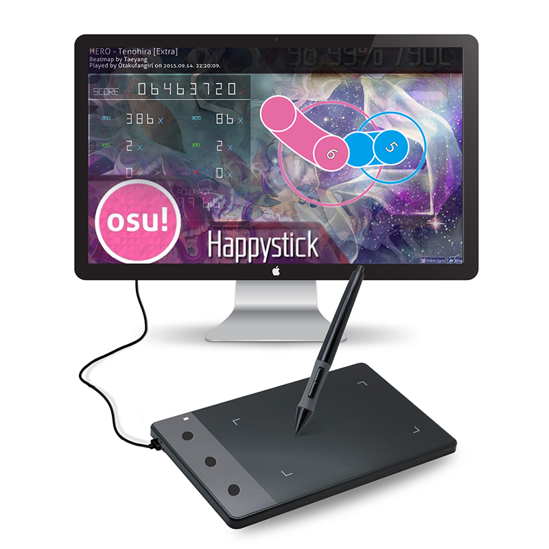 ใหม่ HUION H420กราฟิกแท็บเล็ต4 - Graphic Tablet Accessories บทวิจารณ์และราคา
