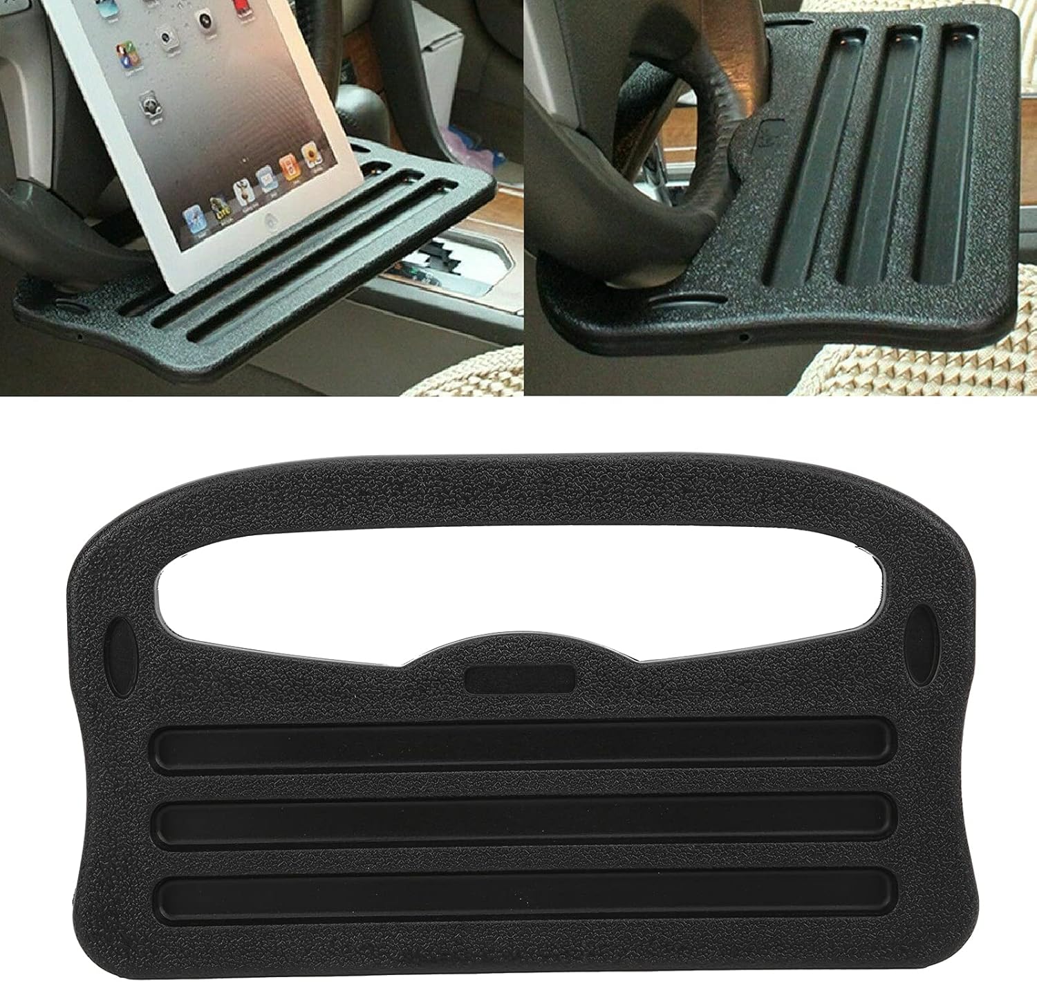 ถาดวางพวงมาลัยรถยนต์ 2in1 อุปก - Tablet Ipad Accessories บทวิจารณ์และราคา