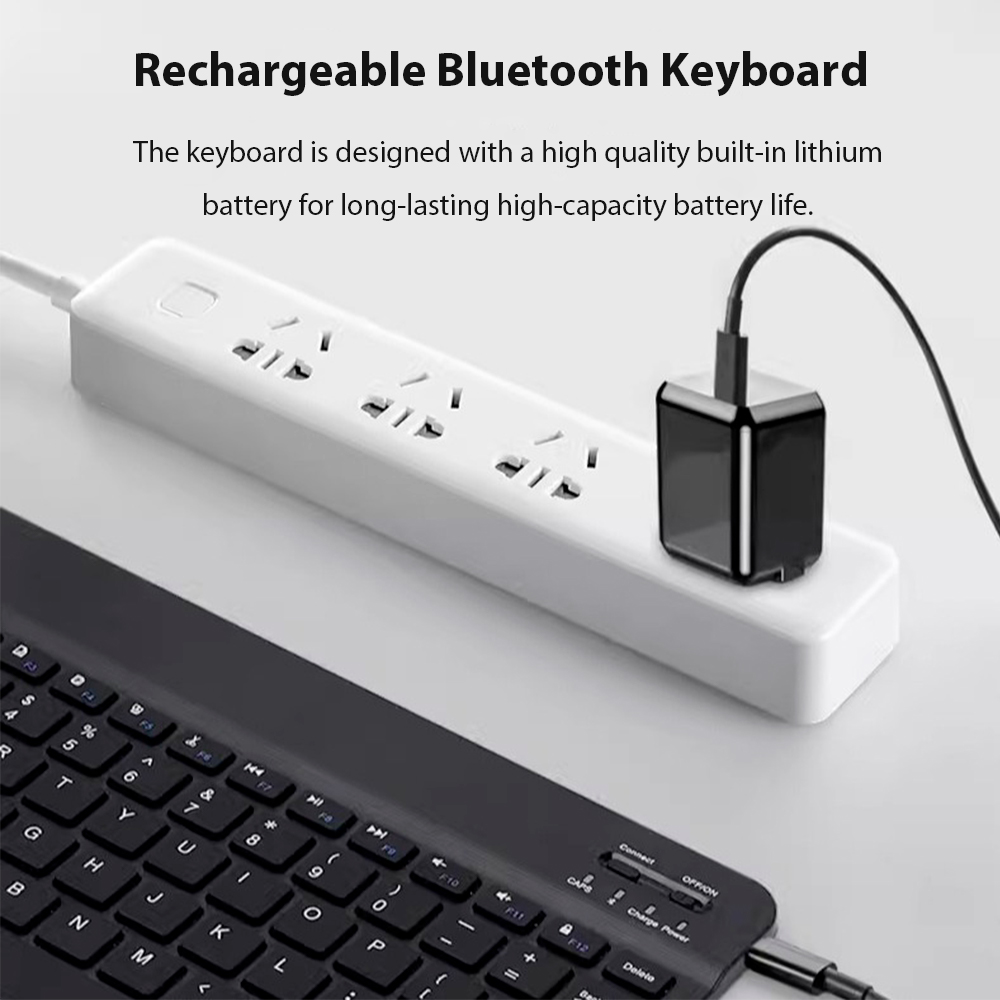 คีย์บอร์ดไร้สายบลูทูธสำหรับแอน - Tablet Ipad Accessories บทวิจารณ์และราคา