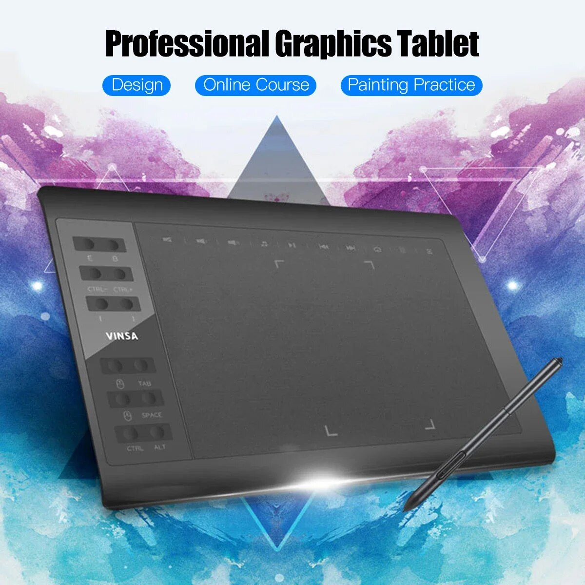 แท็บเล็ตการวาดภาพกราฟิกระดับมื - Graphic Tablet Accessories บทวิจารณ์และราคา